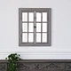 Window frame mirror